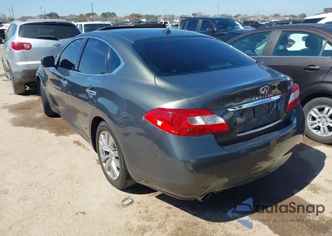 2012 Infiniti M37 z USA, uszkodzony, nr VIN JN1BY1AP8CM334599